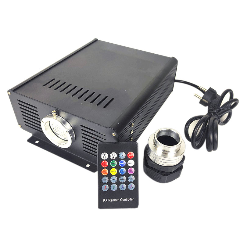 AC85-265V 45W RF Music Remote Control RGBW LED Fiber Optic Light Engine